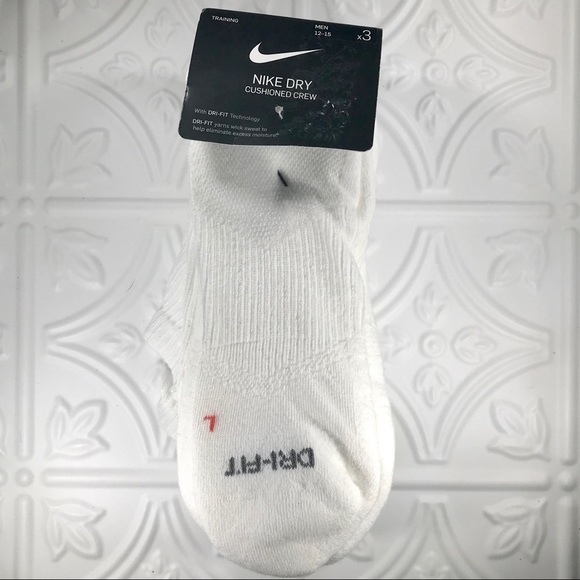 nike dri fit men's crew socks